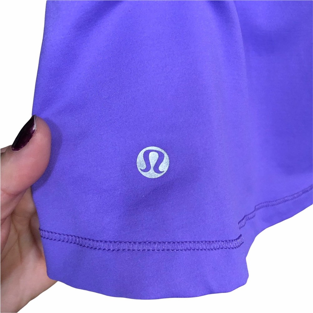Lululemon Run Make It Count Racerback Purple Work… - image 4